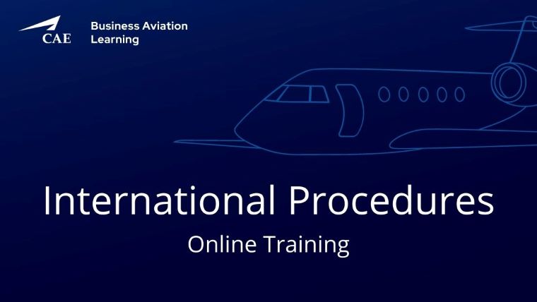 Online course banner for International Procedures